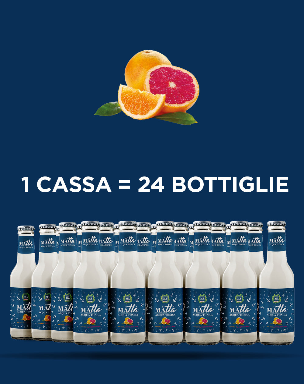 ACQUA TONICA MÄTTA (cassa da 24 bottiglie)